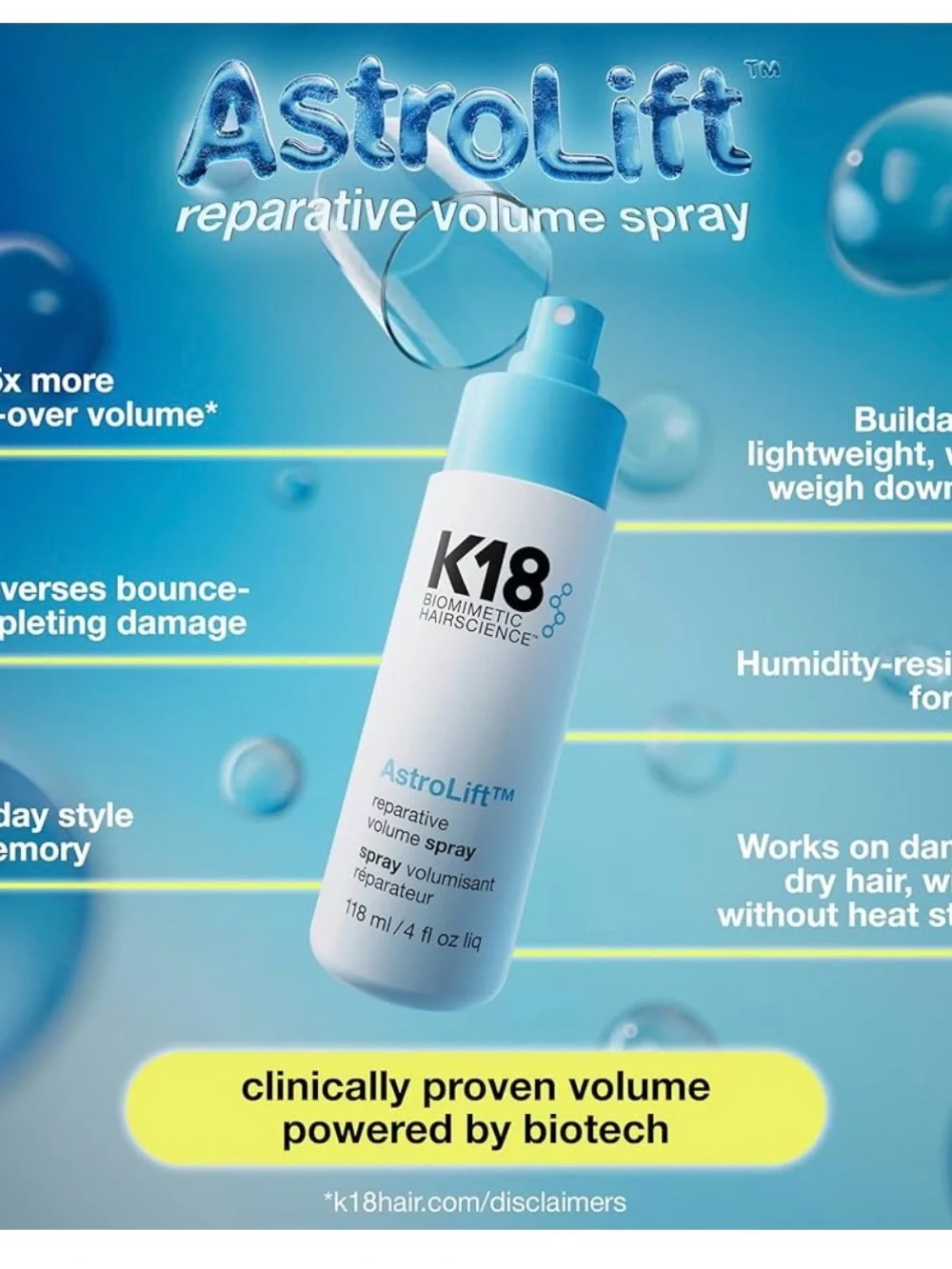 K18 repair hair